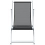 Sillas de playa plegables 2 unidades aluminio y textilene gris de , Sillas de jardín - Ref: Foro24-360167, Precio: 123,18 €, ...