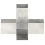 X-shaped post connector galvanized metal 71x71 mm by vidaXL, fence posts - Ref: Foro24-145459, Price: 26,26 €, Discount: %