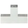 X-shaped post connector galvanized metal 71x71 mm by vidaXL, fence posts - Ref: Foro24-145459, Price: 26,26 €, Discount: %
