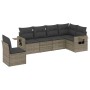 Set de muebles de jardín 6 pzas y cojines ratán sintético gris de , Conjuntos de jardín - Ref: Foro24-3252567, Precio: 401,12...