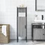 Armario de baño madera de ingeniería gris Sonoma 33x33x120,5 cm de , Tocadores - Ref: Foro24-842469, Precio: 59,73 €, Descuen...