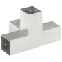 Conectores de postes en X 4 uds metal galvanizado 71x71 mm de vidaXL, Postes de cerca - Ref: Foro24-145460, Precio: 71,35 €, ...