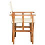 Sillas de director 2 unidades madera maciza de acacia de vidaXL, Sillas de jardín - Ref: Foro24-45946, Precio: 155,46 €, Desc...