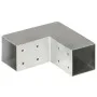 Galvanized metal L-shaped post connector 71x71 mm by vidaXL, fence posts - Ref: Foro24-145453, Price: 22,07 €, Discount: %