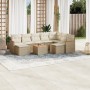 Juego de sofás jardín con cojines beige 10 pzas ratán sintético de , Conjuntos de jardín - Ref: Foro24-3258950, Precio: 660,4...