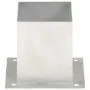Anclajes para postes 4 unidades metal galvanizado 121 mm de vidaXL, Postes de cerca - Ref: Foro24-145451, Precio: 49,19 €, De...