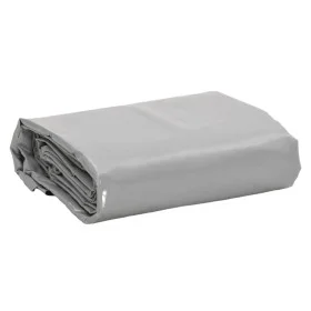 Gray tarpaulin 3x3 m 650 g/m² by , Waterproof tarpaulins - Ref: Foro24-156108, Price: 51,23 €, Discount: %