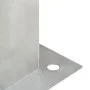 Anchors for posts 4 units galvanized metal 121 mm by vidaXL, fence posts - Ref: Foro24-145451, Price: 49,19 €, Discount: %