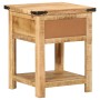 Mesita de noche madera maciza de mango 40x40x50 cm de , Mesitas de noche - Ref: Foro24-372716, Precio: 93,01 €, Descuento: %