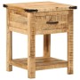 Mesita de noche madera maciza de mango 40x40x50 cm de , Mesitas de noche - Ref: Foro24-372716, Precio: 93,01 €, Descuento: %