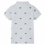Polo infantil gris melange 92 de , Camisetas para niños - Ref: Foro24-12164, Precio: 10,65 €, Descuento: %