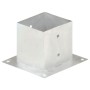 Anclajes para postes 4 unidades metal galvanizado 141 mm de vidaXL, Postes de cerca - Ref: Foro24-145452, Precio: 54,01 €, De...