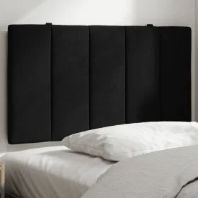 Black velvet padded headboard 80 cm by , Headboards and footboards - Ref: Foro24-374645, Price: 29,89 €, Discount: %