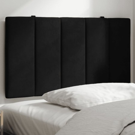 Cabecero de cama acolchado terciopelo negro 80 cm de , Cabeceros y pies de cama - Ref: Foro24-374645, Precio: 31,38 €, Descue...