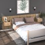 Mesita de noche de pared roble Sonoma de vidaXL, Mesitas de noche - Ref: Foro24-810977, Precio: 40,18 €, Descuento: %