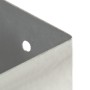 Anclajes para postes 4 unidades metal galvanizado 101 mm de vidaXL, Postes de cerca - Ref: Foro24-145450, Precio: 37,22 €, De...