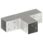 T-post connectors 4 units galvanized metal 71x71 mm by vidaXL, fence posts - Ref: Foro24-145456, Price: 62,15 €, Discount: %