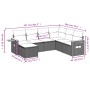 Set sofás de jardín 7 piezas y cojines ratán sintético beige de , Conjuntos de jardín - Ref: Foro24-3259447, Precio: 493,04 €...