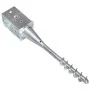 Ground spikes 6 pcs silver galvanized steel 8x8x57 cm by vidaXL, Spikes for anchoring in the ground - Ref: Foro24-145438, Pri...