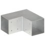 Conectores de postes en L 4 uds metal galvanizado 91x91 mm de vidaXL, Postes de cerca - Ref: Foro24-145470, Precio: 58,37 €, ...