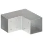 Conectores de postes en L 4 uds metal galvanizado 91x91 mm de vidaXL, Postes de cerca - Ref: Foro24-145470, Precio: 58,47 €, ...