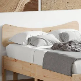 Solid pine wood headboard 120 cm by , Headboards and footboards - Ref: Foro24-844785, Price: 37,15 €, Discount: %