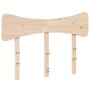 Cabecero de madera maciza de pino 120 cm de , Cabeceros y pies de cama - Ref: Foro24-844785, Precio: 37,62 €, Descuento: %