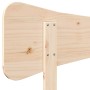 Cabecero de madera maciza de pino 120 cm de , Cabeceros y pies de cama - Ref: Foro24-844785, Precio: 37,62 €, Descuento: %