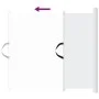 Puerta retráctil para mascotas blanca 82,5x125 cm de , Puertas para niños y mascotas - Ref: Foro24-4004128, Precio: 48,58 €, ...