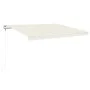 Toldo retráctil automático crema 450x350 cm de , Toldos - Ref: Foro24-3069007, Precio: 553,48 €, Descuento: %