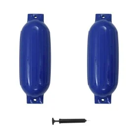 Stoßstange für Boote 2 Stück PVC blau 69x21,5 cm von , Anlegen und Ankern - Ref: Foro24-92379, Preis: 58,56 €, Rabatt: %