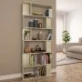 Oak-colored plywood shelf/divider 80x24x192cm by vidaXL, Bookcases and shelves - Ref: Foro24-800093, Price: 90,41 €, Discount: %
