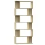 Oak-colored plywood shelf/divider 80x24x192cm by vidaXL, Bookcases and shelves - Ref: Foro24-800093, Price: 90,41 €, Discount: %