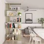 Oak-colored plywood shelf/divider 80x24x192cm by vidaXL, Bookcases and shelves - Ref: Foro24-800093, Price: 90,41 €, Discount: %