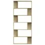 Oak-colored plywood shelf/divider 80x24x192cm by vidaXL, Bookcases and shelves - Ref: Foro24-800093, Price: 90,41 €, Discount: %