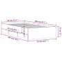 Cama con cajones madera ingeniería gris Sonoma 90x200 cm de , Camas y somieres - Ref: Foro24-3207299, Precio: 166,48 €, Descu...
