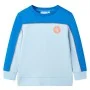 Sudadera infantil azul chillón y azul claro 104 de , Camisetas para niños - Ref: Foro24-11825, Precio: 10,77 €, Descuento: %