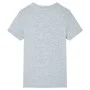 Camiseta de manga corta infantil gris 92 de , Camisetas para niños - Ref: Foro24-12149, Precio: 8,19 €, Descuento: %