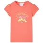 Camiseta infantil color coral 116 by , Kids T-shirts - Ref: Foro24-10771, Price: 8,32 €, Discount: %
