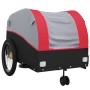 Remolque para bicicleta hierro negro y rojo 45 kg de , Remolques para bicicletas - Ref: Foro24-94146, Precio: 87,65 €, Descue...