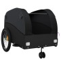 Remolque para bicicleta hierro negro 45 kg de , Remolques para bicicletas - Ref: Foro24-94150, Precio: 88,44 €, Descuento: %