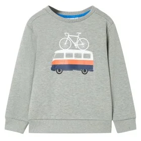 Sudadera infantil caqui claro mélange 140 de , Camisetas para niños - Ref: Foro24-12058, Precio: 10,97 €, Descuento: %