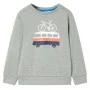 Sudadera infantil caqui claro mélange 140 de , Camisetas para niños - Ref: Foro24-12058, Precio: 10,97 €, Descuento: %