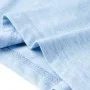 Camiseta infantil azul suave melange 128 de , Camisetas para niños - Ref: Foro24-12032, Precio: 8,45 €, Descuento: %