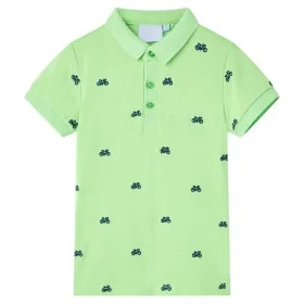 Polo infantil verde neón 92 de , Camisetas para niños - Ref: Foro24-12154, Precio: 10,65 €, Descuento: %