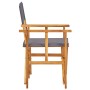 Sillas de director 2 unidades madera maciza de acacia de vidaXL, Sillas de jardín - Ref: Foro24-45947, Precio: 101,74 €, Desc...
