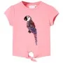 Camiseta infantil rosa fluorescente 128 de , Camisetas para niños - Ref: Foro24-10547, Precio: 8,64 €, Descuento: %
