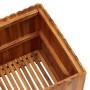 Arriate de madera maciza de acacia 50x50x50 cm de vidaXL, Maceteros y jardineras - Ref: Foro24-45927, Precio: 91,48 €, Descue...