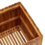 Arriate de madera maciza de acacia 50x50x50 cm de vidaXL, Maceteros y jardineras - Ref: Foro24-45927, Precio: 89,81 €, Descue...