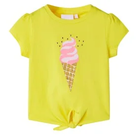 Camiseta infantil amarillo 128 de , Camisetas para niños - Ref: Foro24-11247, Precio: 8,24 €, Descuento: %